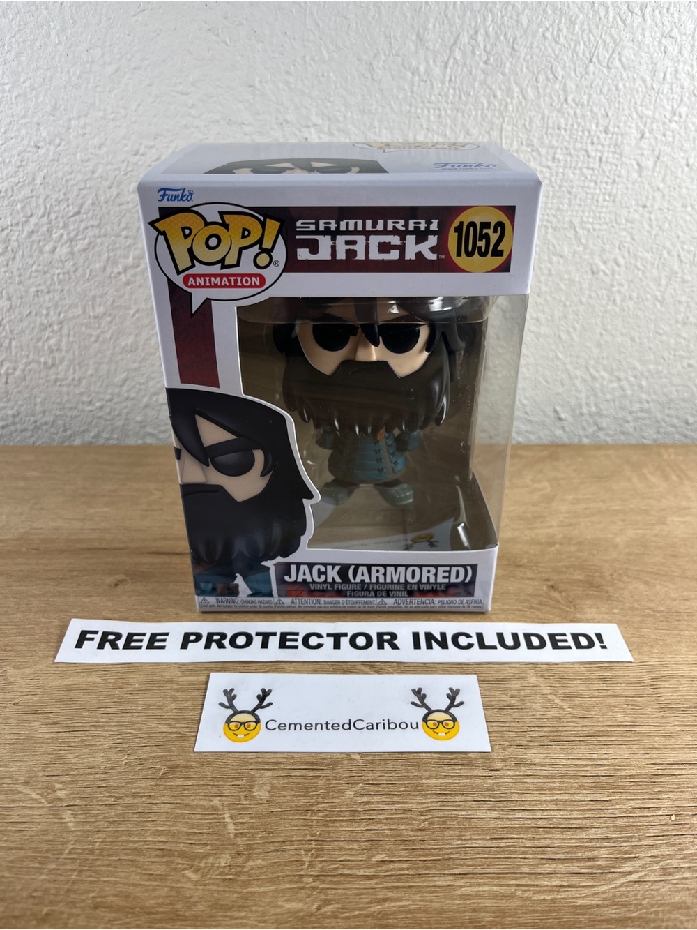 Jack Armored Funko Pop #1052 Samurai Jack MINT